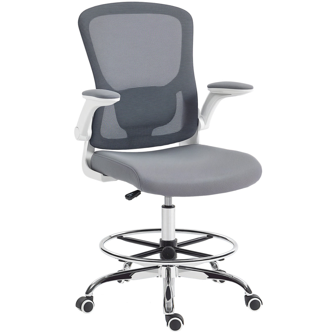 MCL Draughtsman Chair, with Adjustable Lumbar - Charcoal Grey