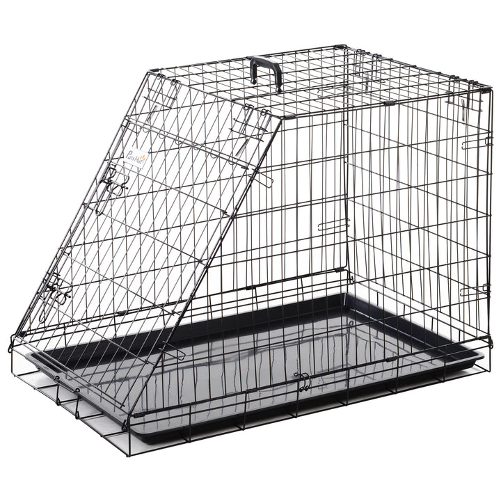 Trapeze Collapsible Dog Pet Travel Box Cage Removable Tray 93 x 58 x 65cm