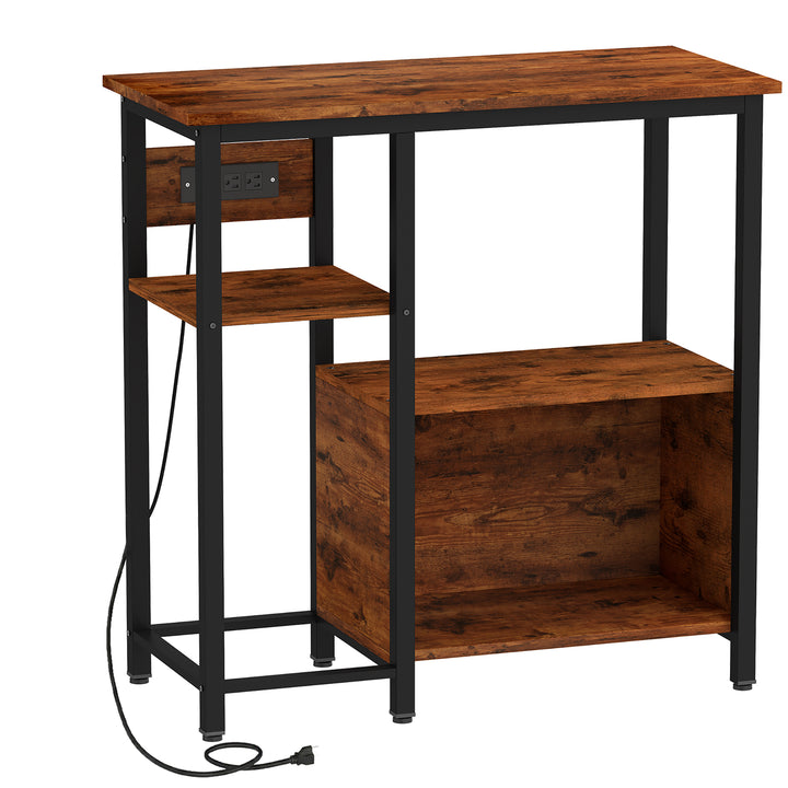 Fish Tank Stand with Power Outlets Aquarium Stand with Cabinet 20-29 G