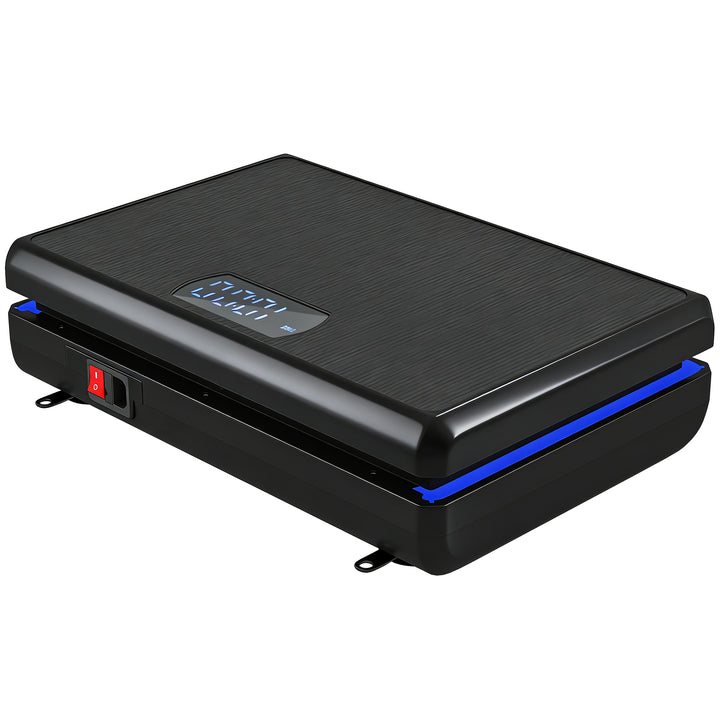 Vibration Plate Exercise Machine with 120 Speed Levels, 5 Programs, Qu