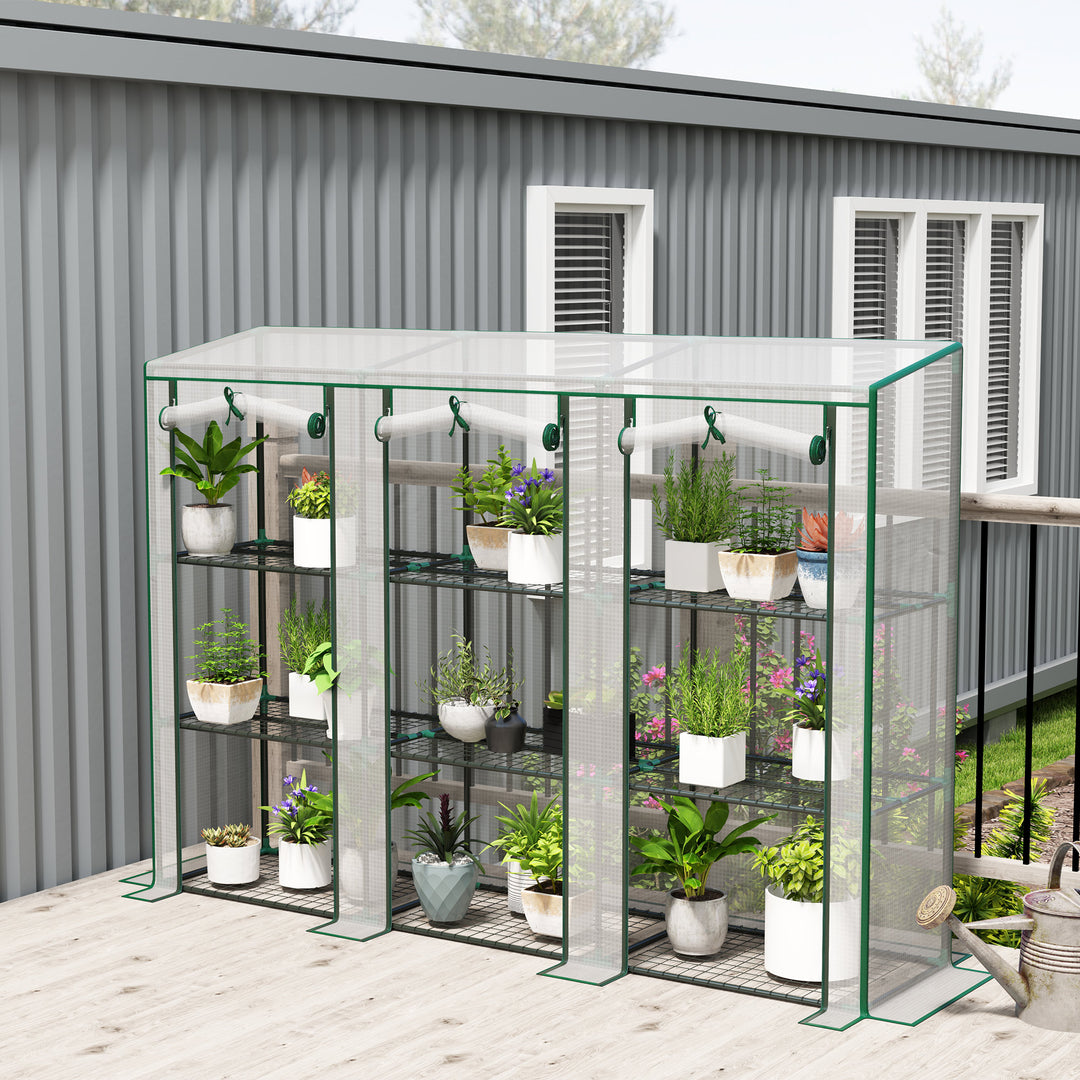 46 x 215cm Nine-Shelf Greenhouse