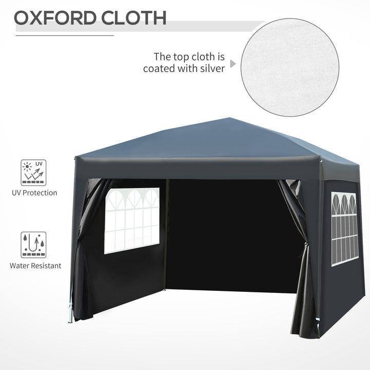 Outsunny 3x3m Pop up Gazebo Marquee