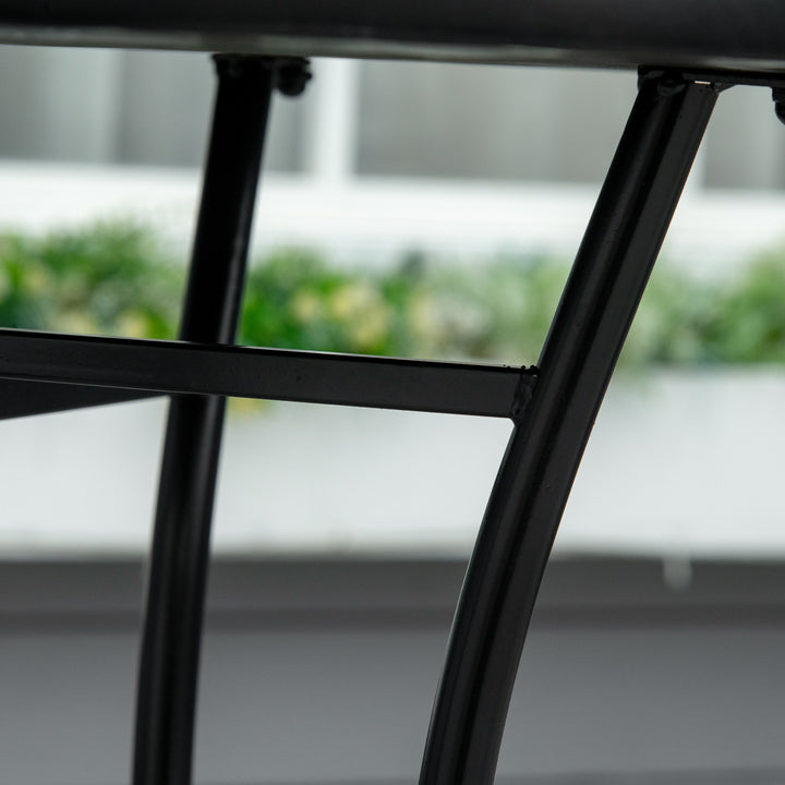 MCL 60cm Mosaic Outdoor Patio Table - Green