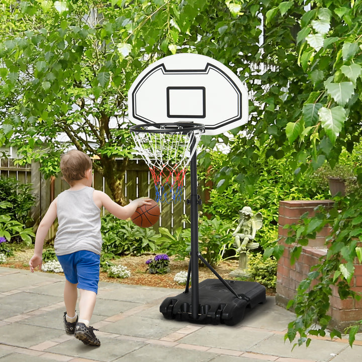 MCL 94-123cm Adjustable Height Basketball Hoop and Stand