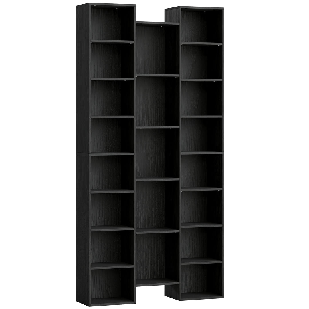 MCL 21-Compartment Bookshelf - Black