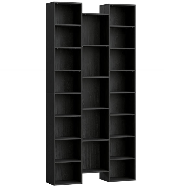 MCL 21-Compartment Bookshelf - Black