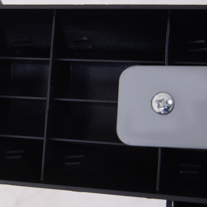 MCL Mini Exercise Bike, Portable Pedal Exerciser, Under Desk Bike with LCD Display for Legs and Arms Training, Silver Tone