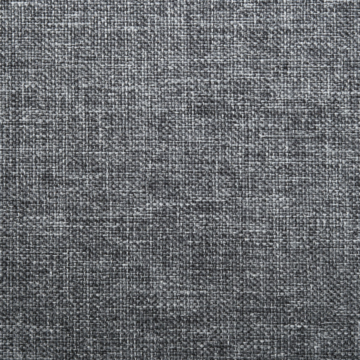 Nine Drawer Fabric Dresser - Grey