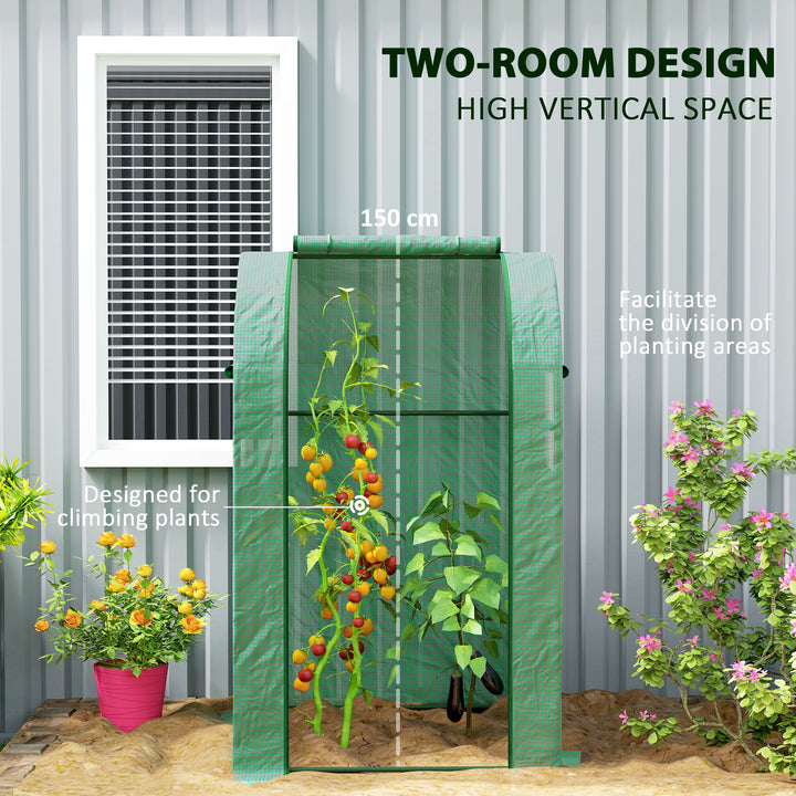 94 x 94cm Mini Portable Greenhouse - Green
