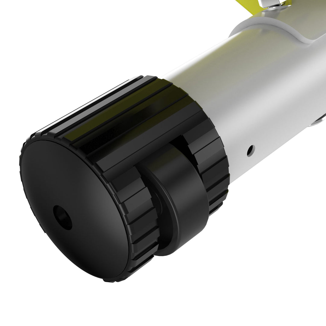 MCL Folding Exercise Bike, Fitness Bicycle Indoor Trainer, 8-Level Magnetic Resistance Adjustable, with LCD Monitor, Pulse Sensor, Yellow