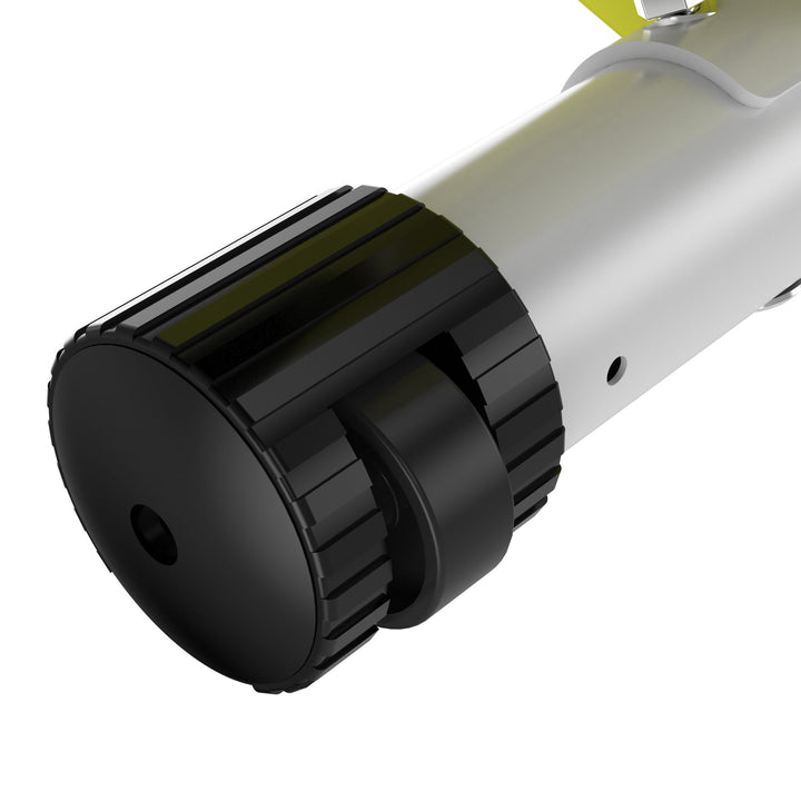 MCL Folding Exercise Bike, Fitness Bicycle Indoor Trainer, 8-Level Magnetic Resistance Adjustable, with LCD Monitor, Pulse Sensor, Yellow