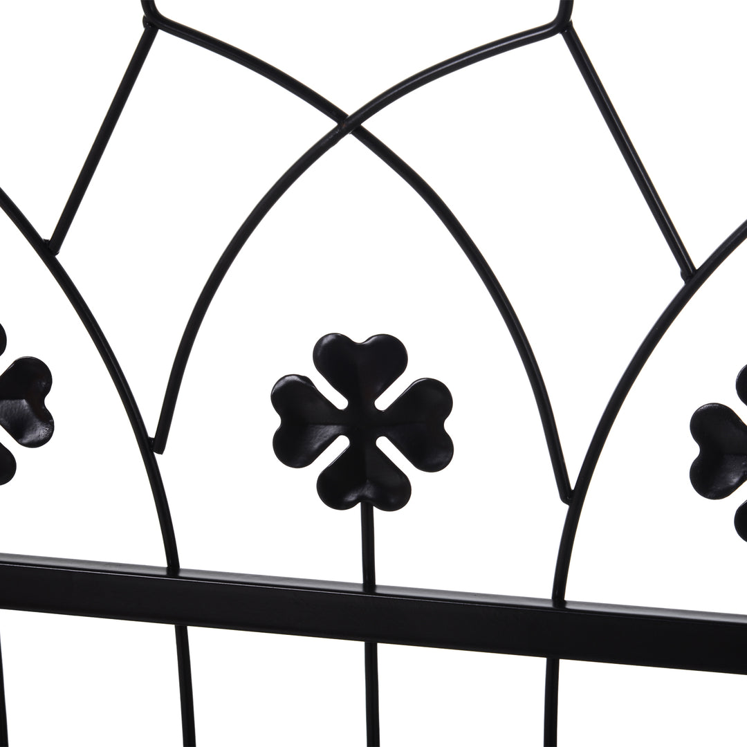 Garden Outdoor Entrance Arch with Door Outdoor Patio Decoration for Ro