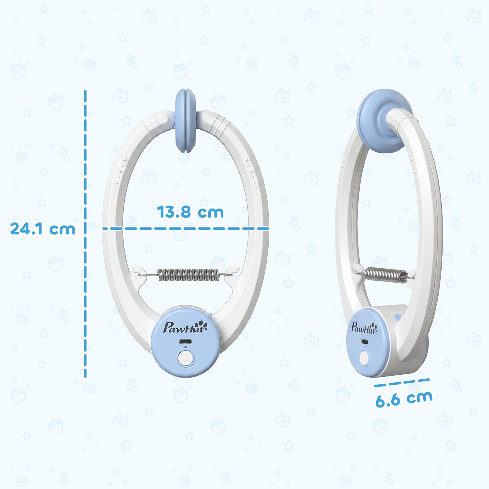 Interactive Cat Toys for Indoor Kittens & Adult USB Rechargeable Door 