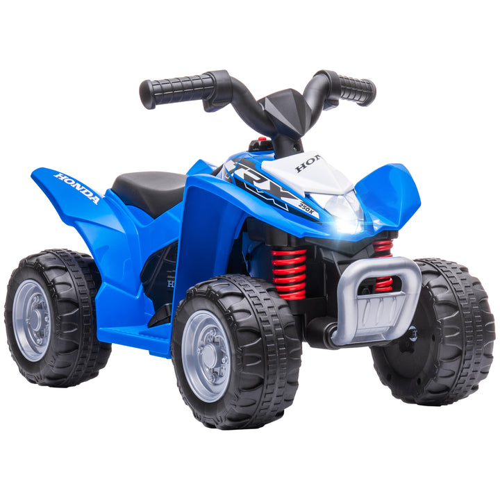 AIYAPLAY Honda Licensed Kids Electric Quad Bike 6V ATV Ride On for 1.5-3 Years Blue