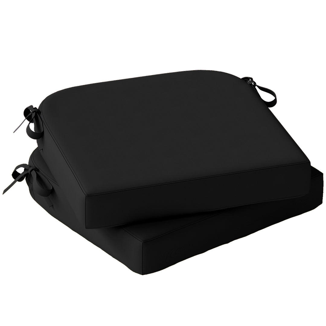Outdoor Chair Seat Cushions Set of 2, Garden Chair Cushions with 7cm T