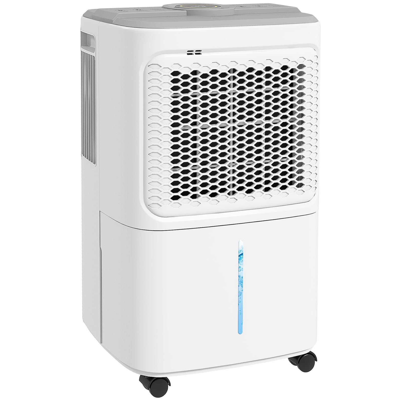 12L Dehumidifier, with Touch Panel LED Screen - White