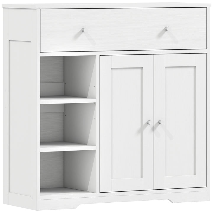 Bathroom Floor Cabinet, Freestanding Bathroom Cabinet with Drawer, Doo