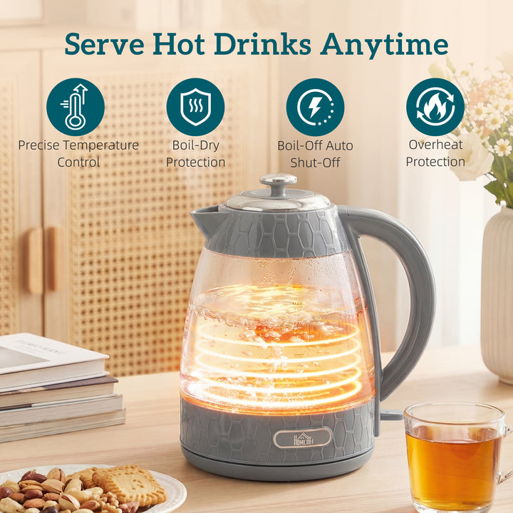 Kettle and Toaster Set, 1.7L 3000W Rapid Kettle with Limescale Filter, 2 Slice Toaster with 7 Browning Controls