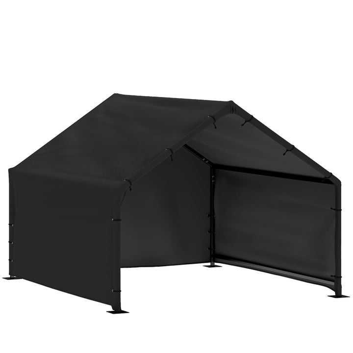 Dog Shade Shelter Outdoor, Dog House Outside with Canopy, Pet Tent for