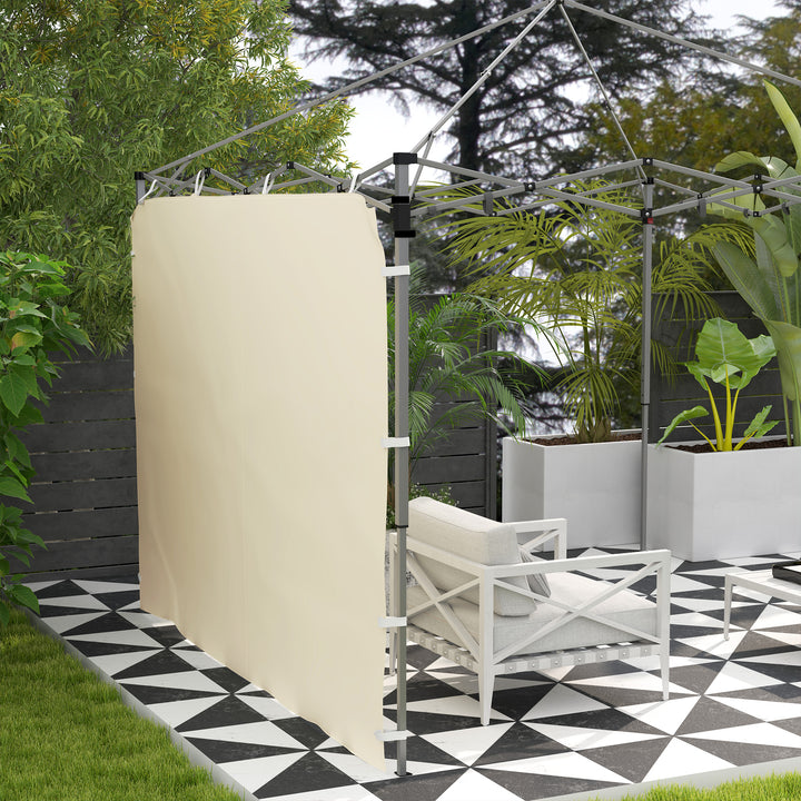 195 x 295cm Replacement Gazebo Sidewall - Beige