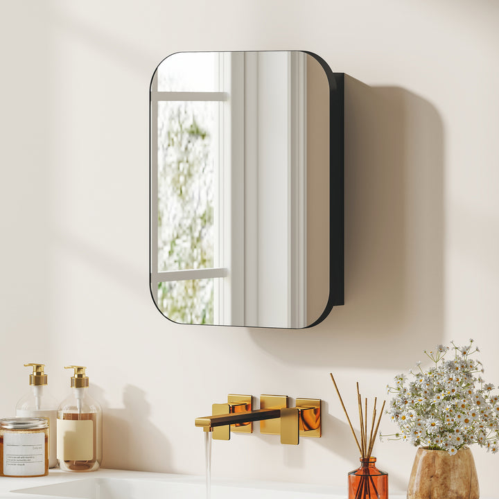 Bathroom Medicine Cabinet with Mirror, Bathroom Wall Cabinet with - view 2