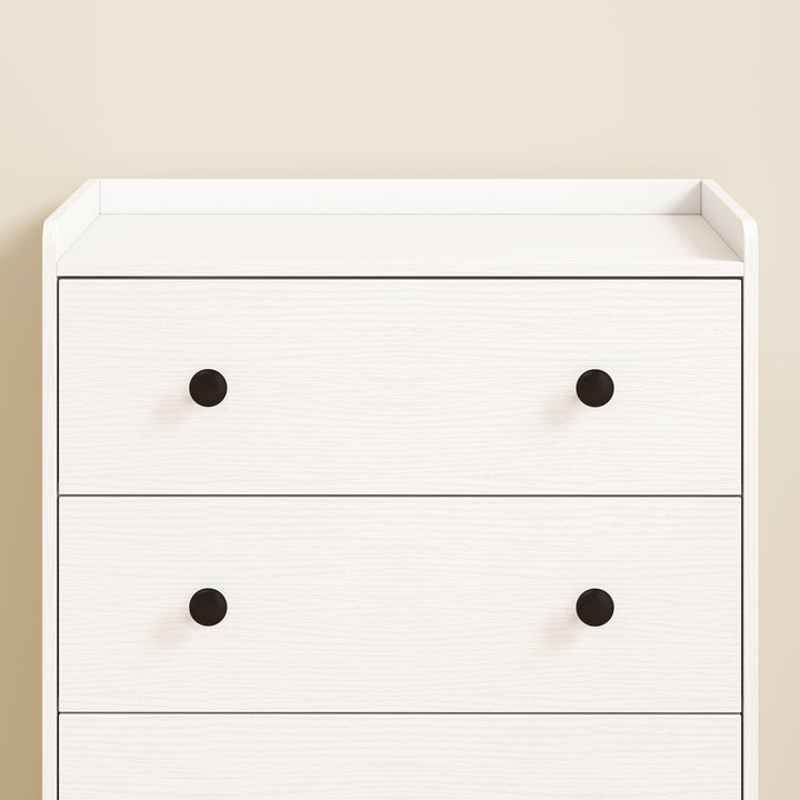 4 Drawer Chest of Drawers, Modern Dresser for Bedroom, Storage Cabinet