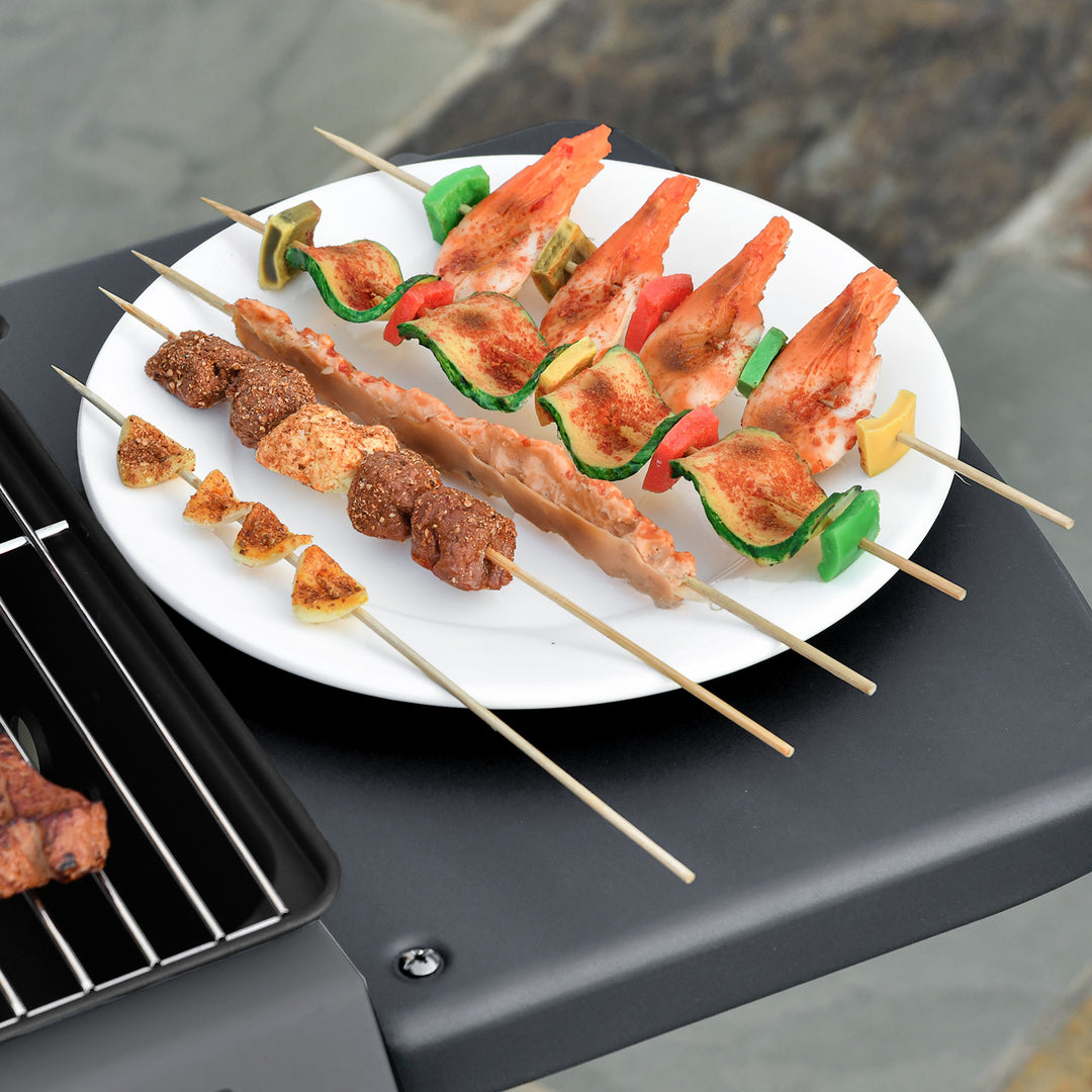 2 x 2.8kW Burner Gas BBQ - Grey