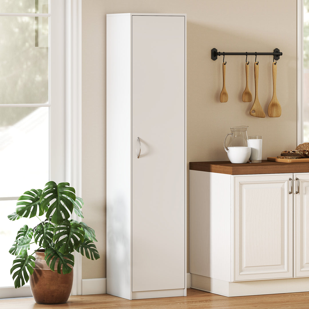 180cm Tall Kitchen Cupboard, Freestanding 5-Tier Pantry Storage Cabine