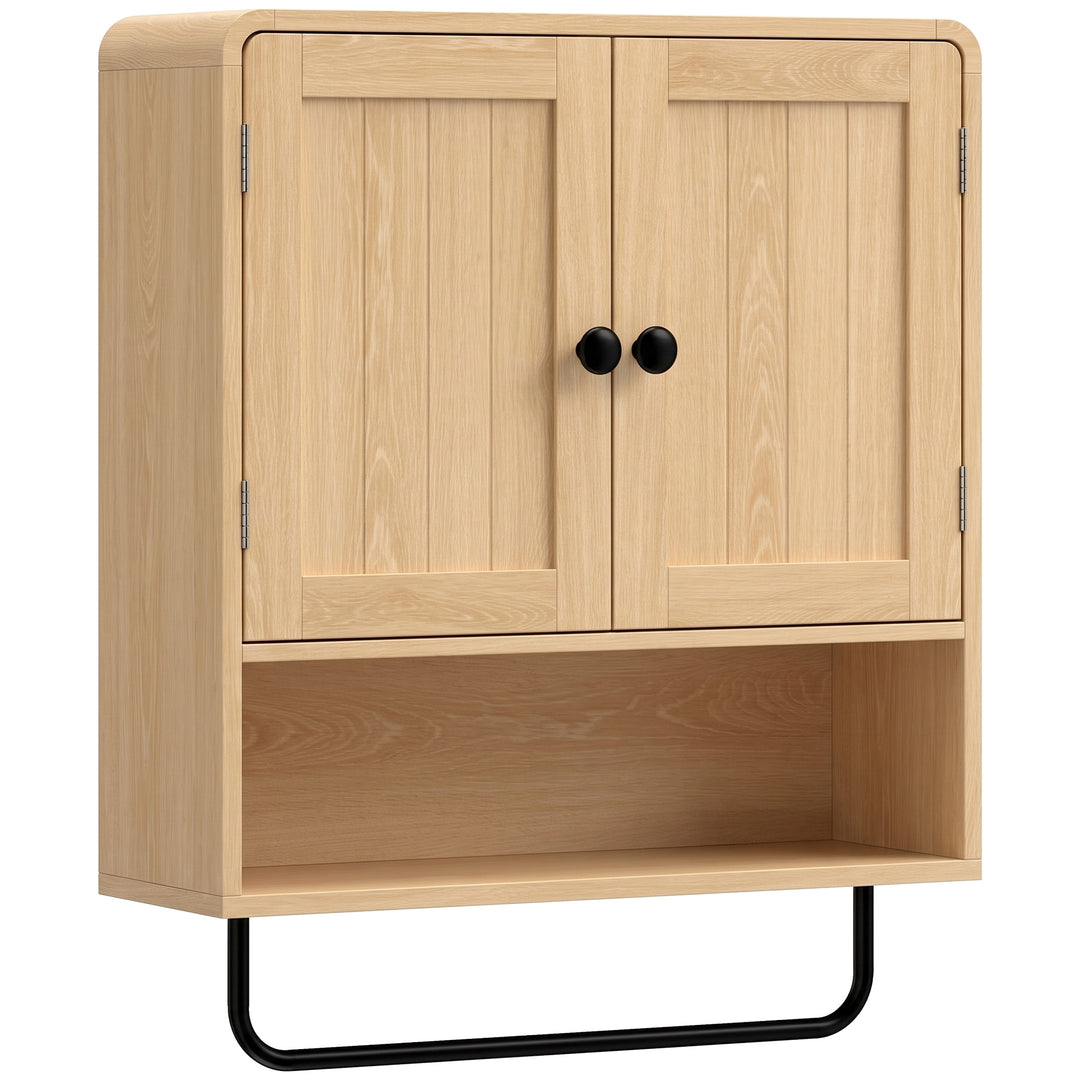 Bathroom Cabinet Wall Mounted, Bathroom Wall Cabinet with 2 Doors, Adj
