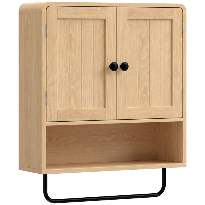 Bathroom Cabinet Wall Mounted, Bathroom Wall Cabinet with 2 Doors, Adj