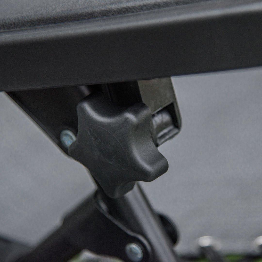 MCL Foldable Reclining Garden Chair with Headrest, Zero Gravity Deck Sun Lounger Seat Chair with Footrest, Armrest, Cup Holder & Canopy Shade, Light Grey