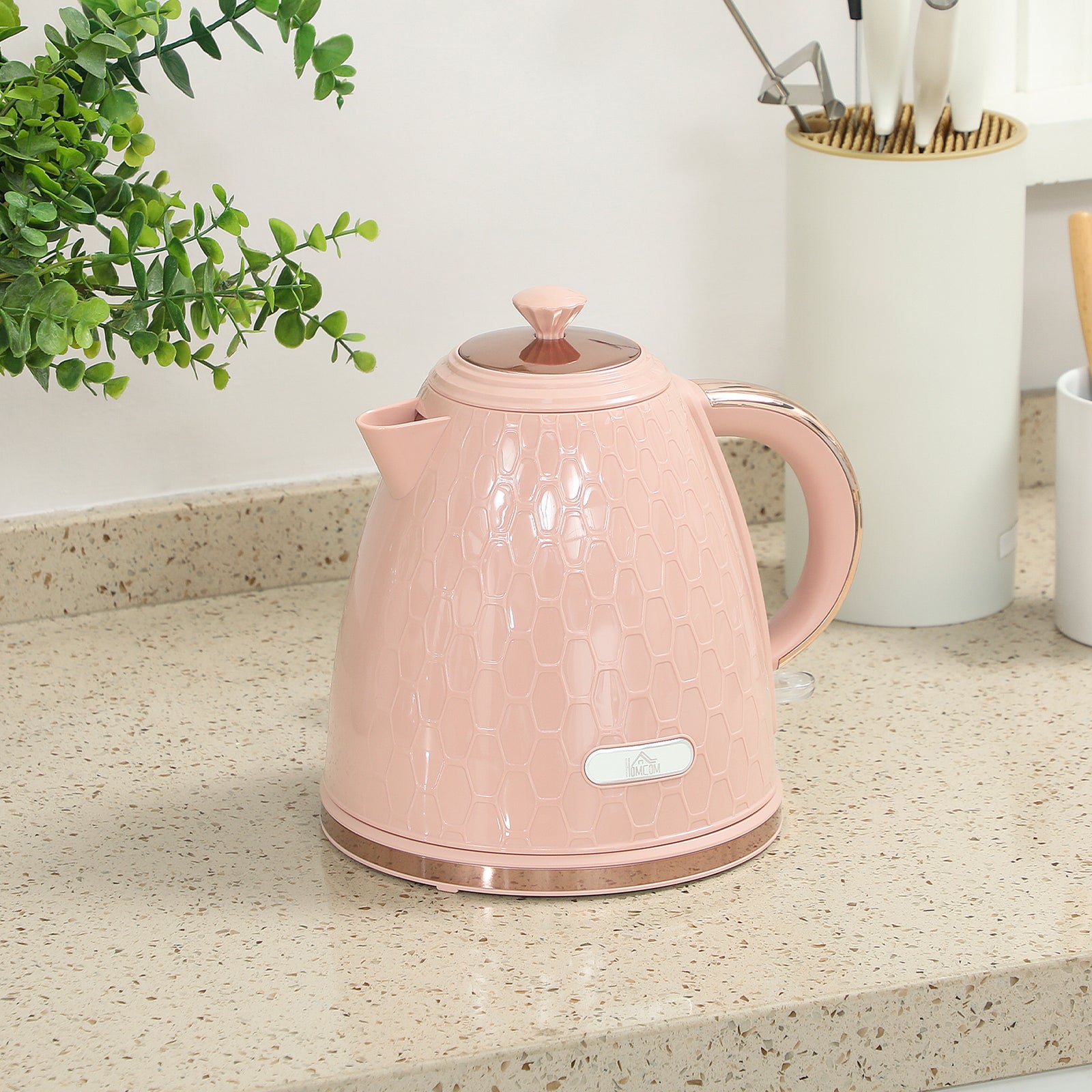 3kW Rapid Boil Honeycomb Kettle - Light Pink