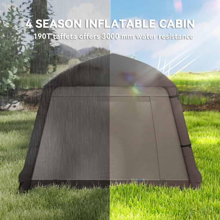 Blow Up Tent w/ Hand Pump, Inflatable Camping Tent, Easy Setup 1/2 Per