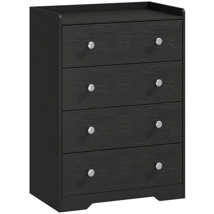 4 Drawer Chest of Drawers, Modern Dresser for Bedroom, Storage Cabinet