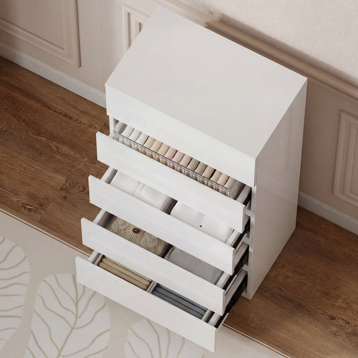 Chest of Drawers, 5-Drawer Storage Cabinets, Modern Dresser, Storage D