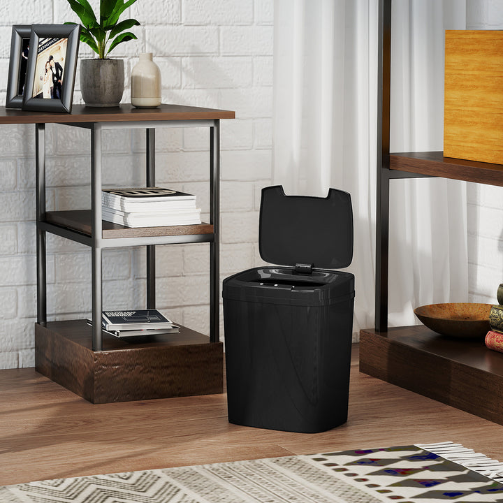 15L Sensor Bin, Automatic Touchless Kitchen Bin, Easy Clean, Battery Operated for Home Office, Bedroom, Bathroom