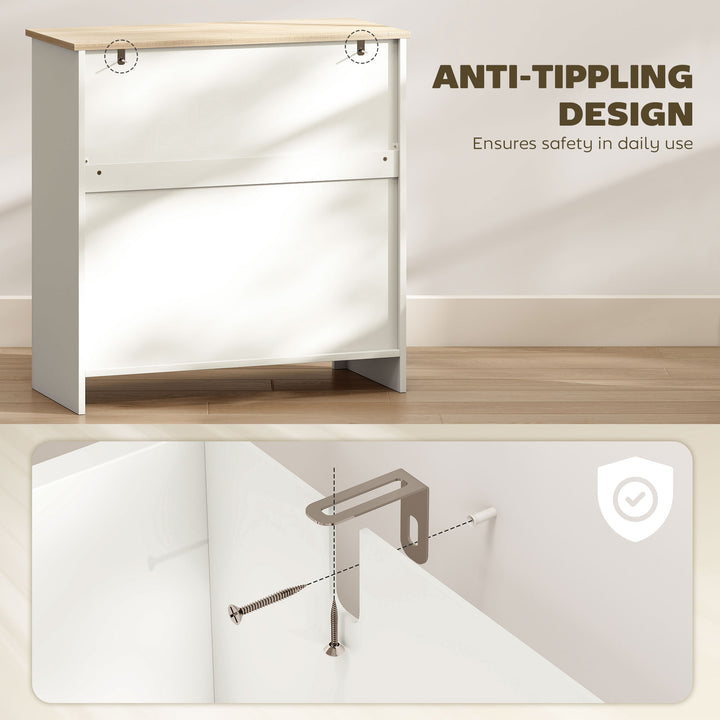 Sideboard Storage Cabinet, Modern Kitchen Cupboard with Adjustable She