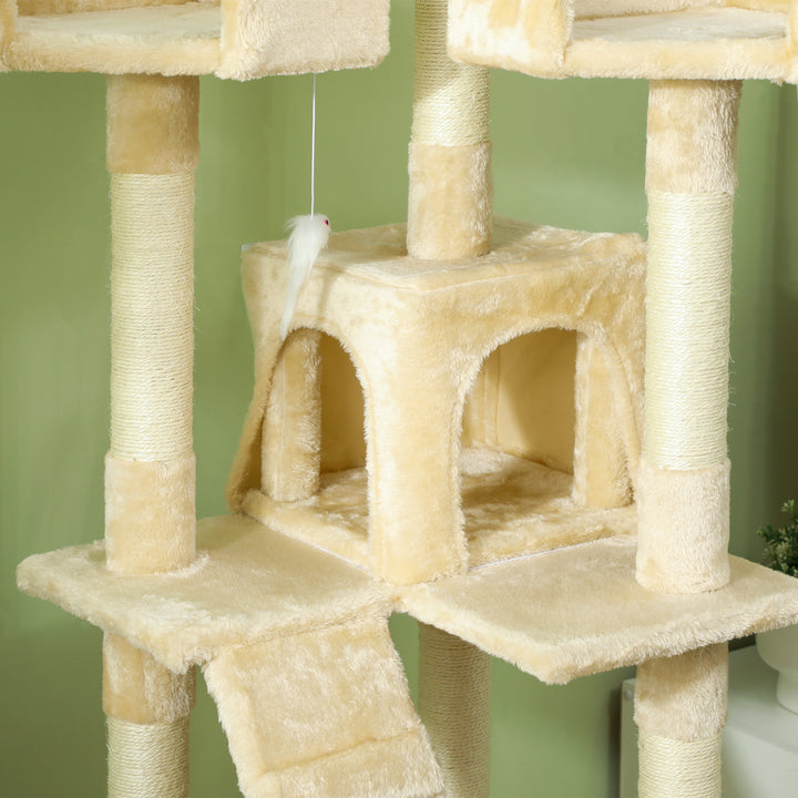 Cat Tree Scratching House, Activity Play Centre