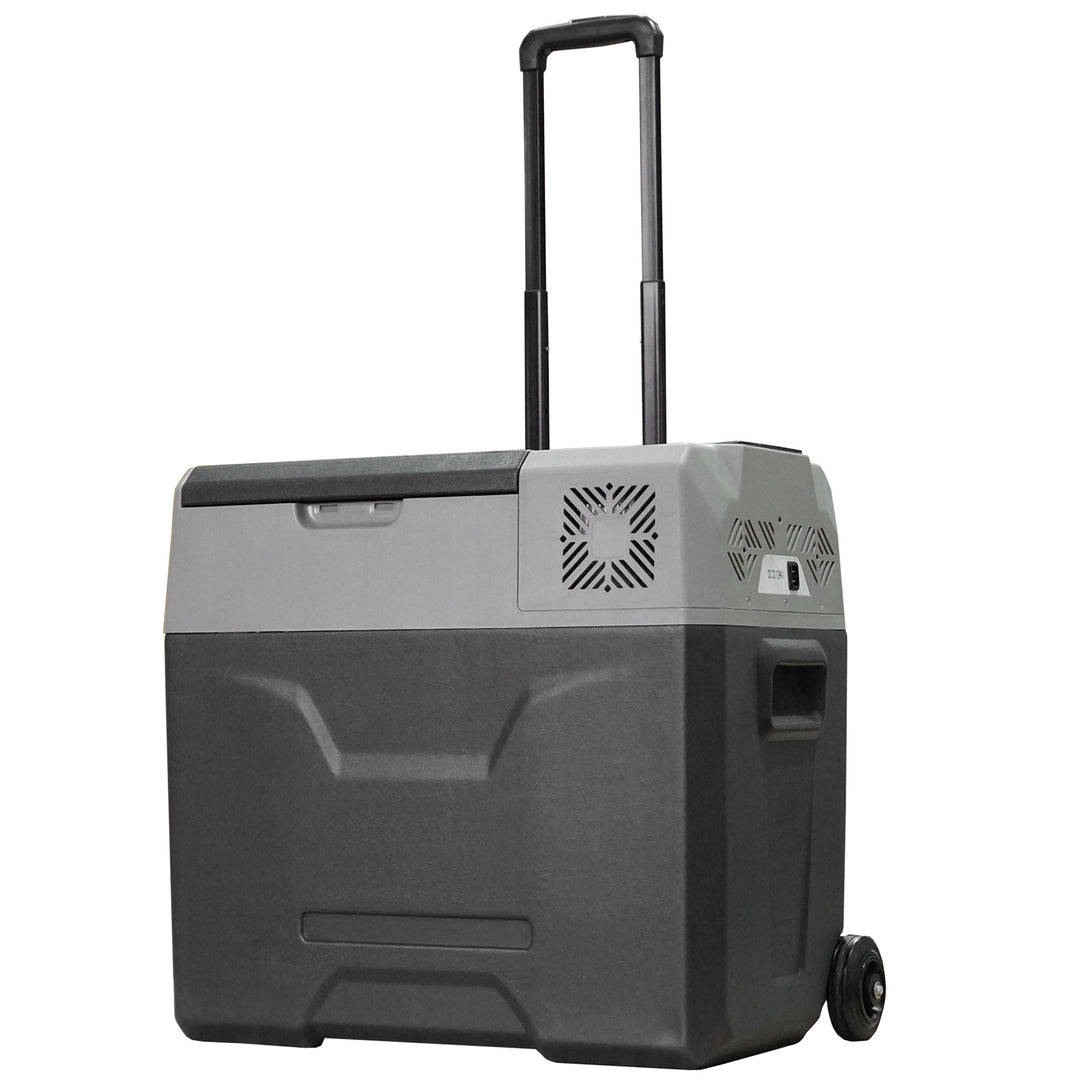 MCL Car Refrigerator, Portable 12/24V 50 Litre Compressor Fridge Freezer, Electric Cooler Box for Camping, Travel, Picnic, Down to -20℃