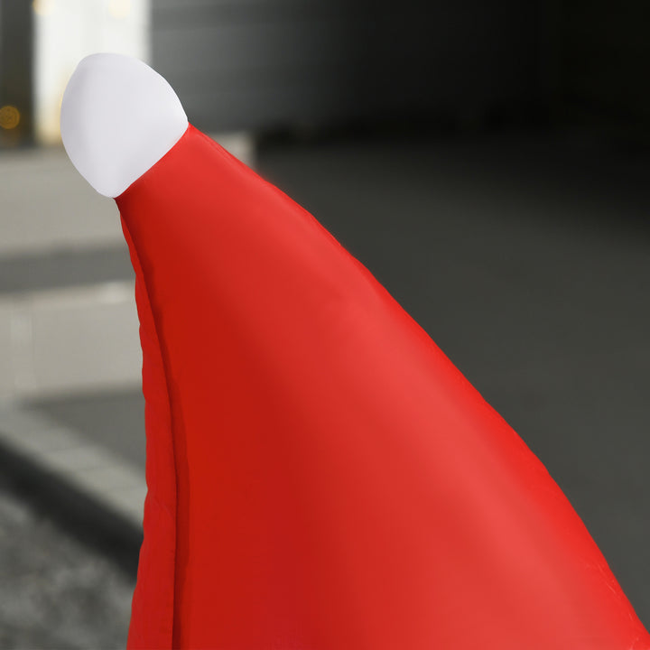 4ft Inflatable Christmas Santa Claus Xmas Decoration 1 LED Holiday Air Blown Yard Outdoor Décor