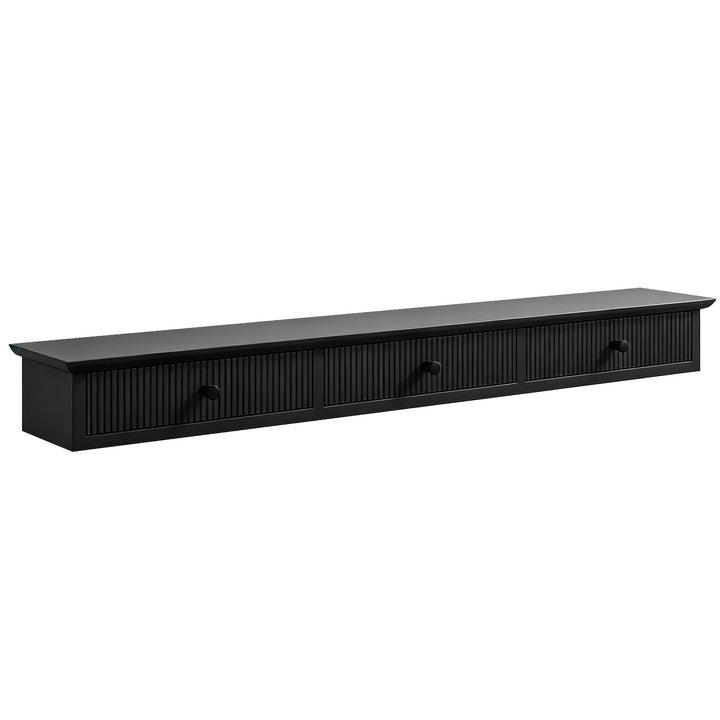 Shelf Wall-Mounted Storage Shelf Shelving Unit MDF 93 x 15 x 10 cm Ent
