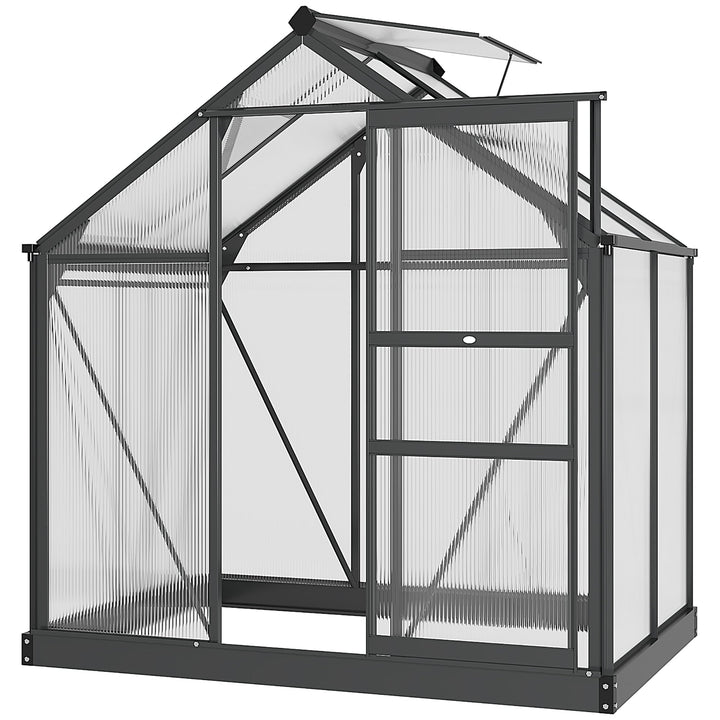 6 x 4ft Polycarbonate Greenhouse