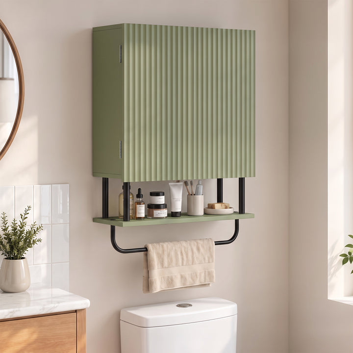 Bathroom Wall Cabinet Modern Space Saver Wall Mounted Cabinet Doors St