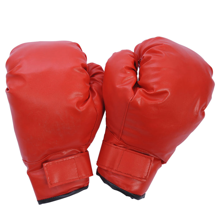 Training Boxing Punch Ball Set 125-145H x Φ43cm with Gloves Air Pump, 4-Position Adjustable Height Freestanding Boxing Speed Ball for Teenagers Exercise Training