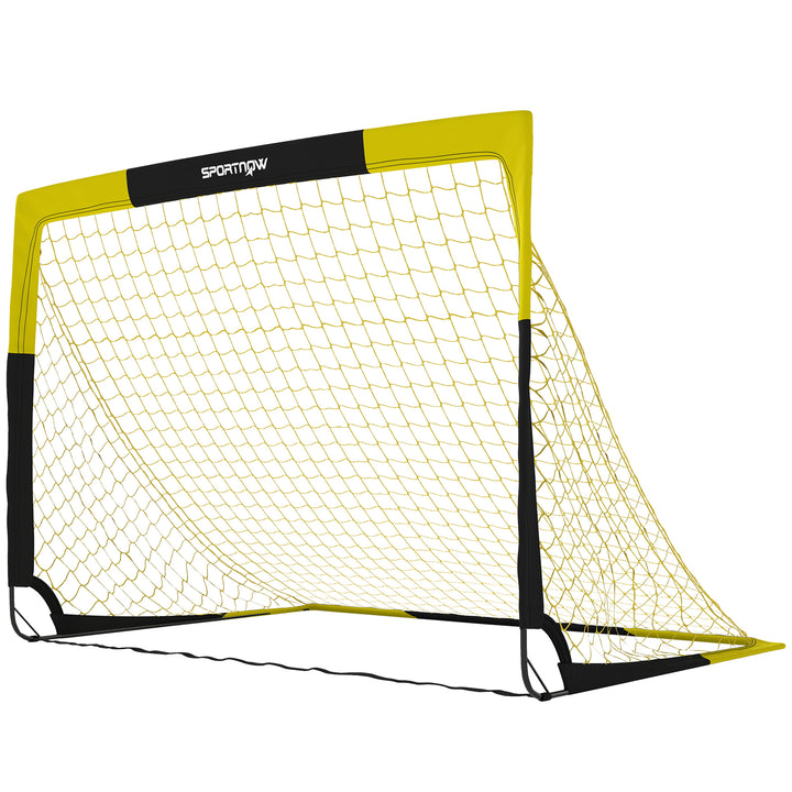 Pop Up Football Goal, Portable Folding Football Net with Carry Bag, 4 