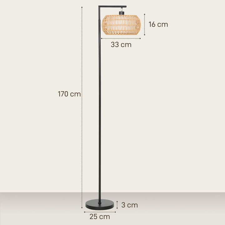 Boho Dimmable Floor Lamp