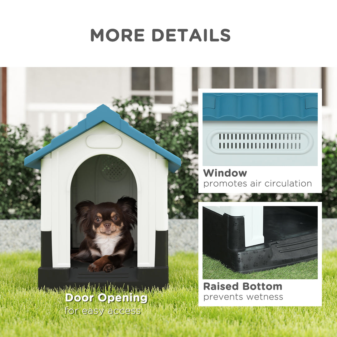 Outside Dog Kennel House, for Miniature Dogs, 64.5 x 57 x 66cm