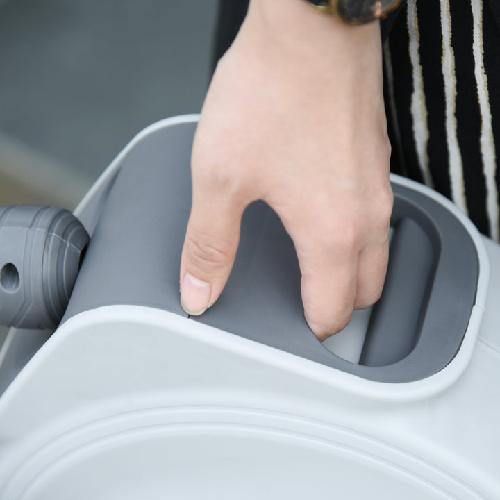 MCL Retractable Air Hose Reel 15m+ 140cm Hose Diameter 3/ 8" 9.5mm, Hose Connector 1/ 4" BSP, Wall Mount Auto Rewind Hose- Reel