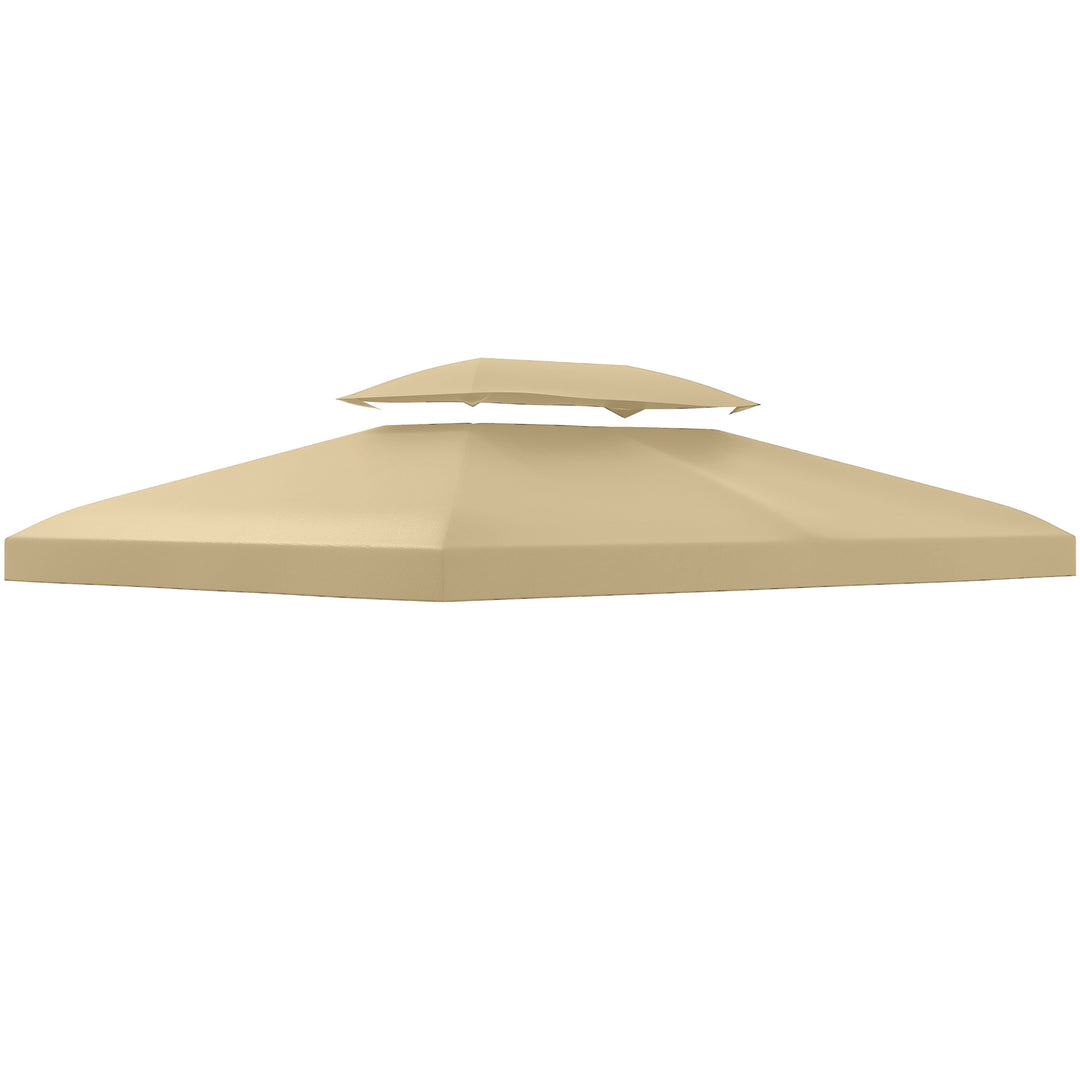 Gazebo Roof Replacement, for 3 x 4m Frames - Cream