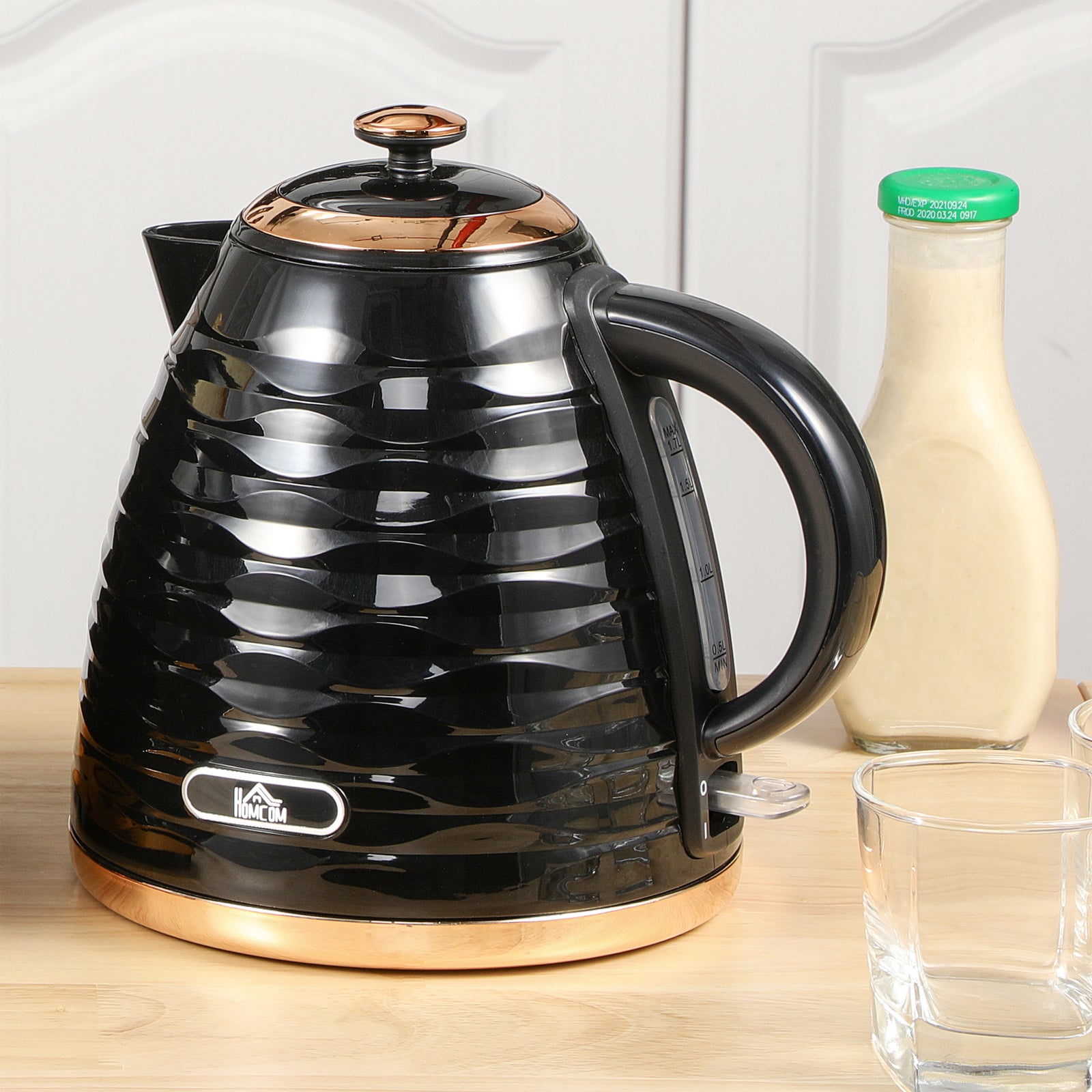 3kW Rapid Boil Honeycomb Kettle - Black